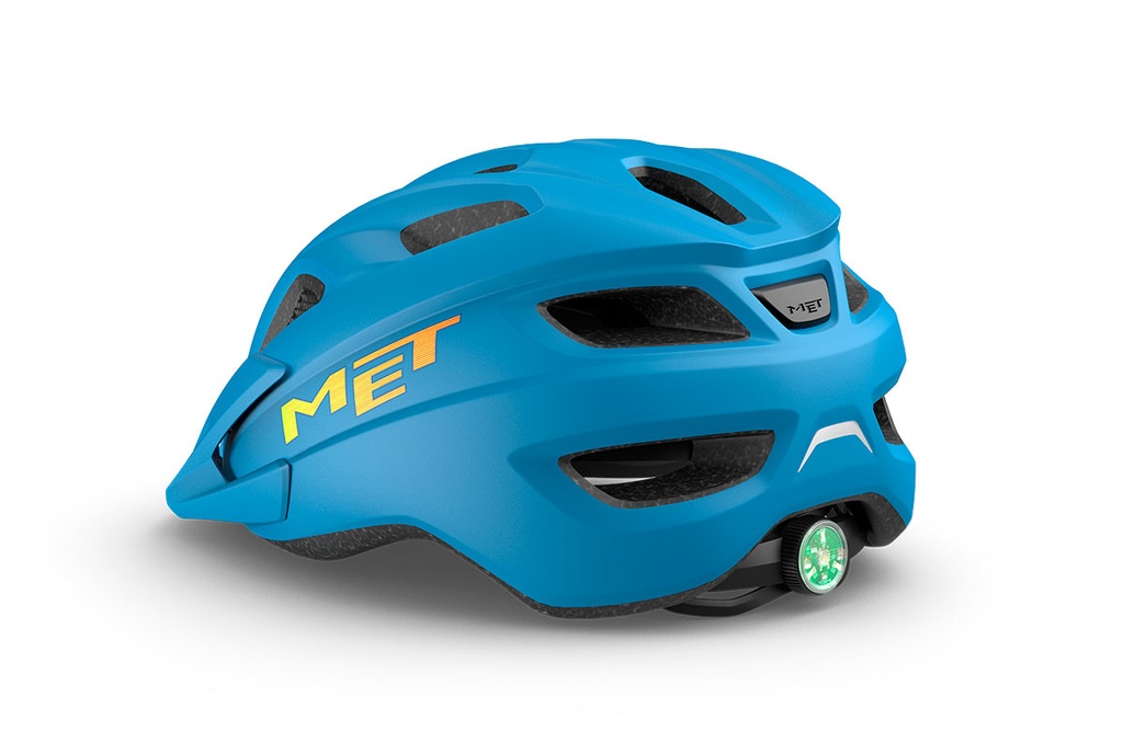 MET Crackerjack New gyermek kerékpáros sisak [cián, 52-57 cm (Uni)]