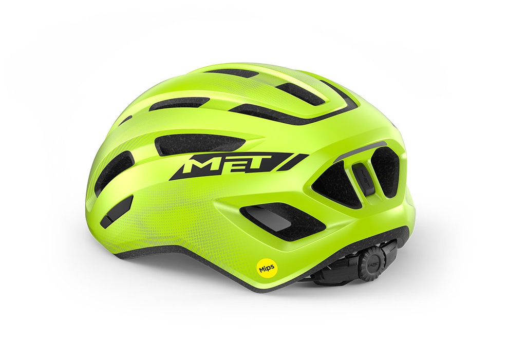 MET Miles Mips kerékpáros sisak [fényes fluo sárga, 58-61 cm (M/L)]