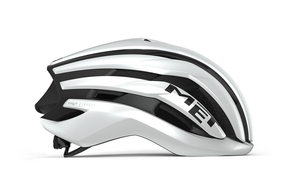 MET Trenta Mips kerékpáros sisak [fényes fehér-fekete, 52-56 cm (S)]