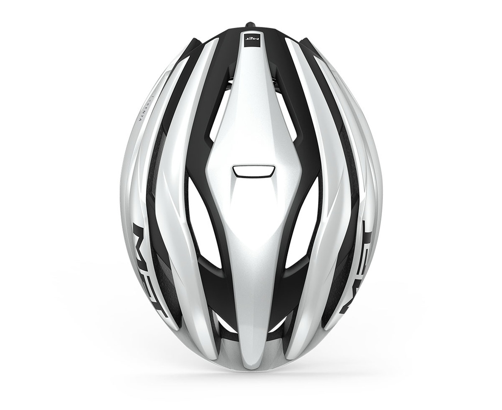 MET Trenta Mips kerékpáros sisak [fényes fehér-fekete, 52-56 cm (S)]