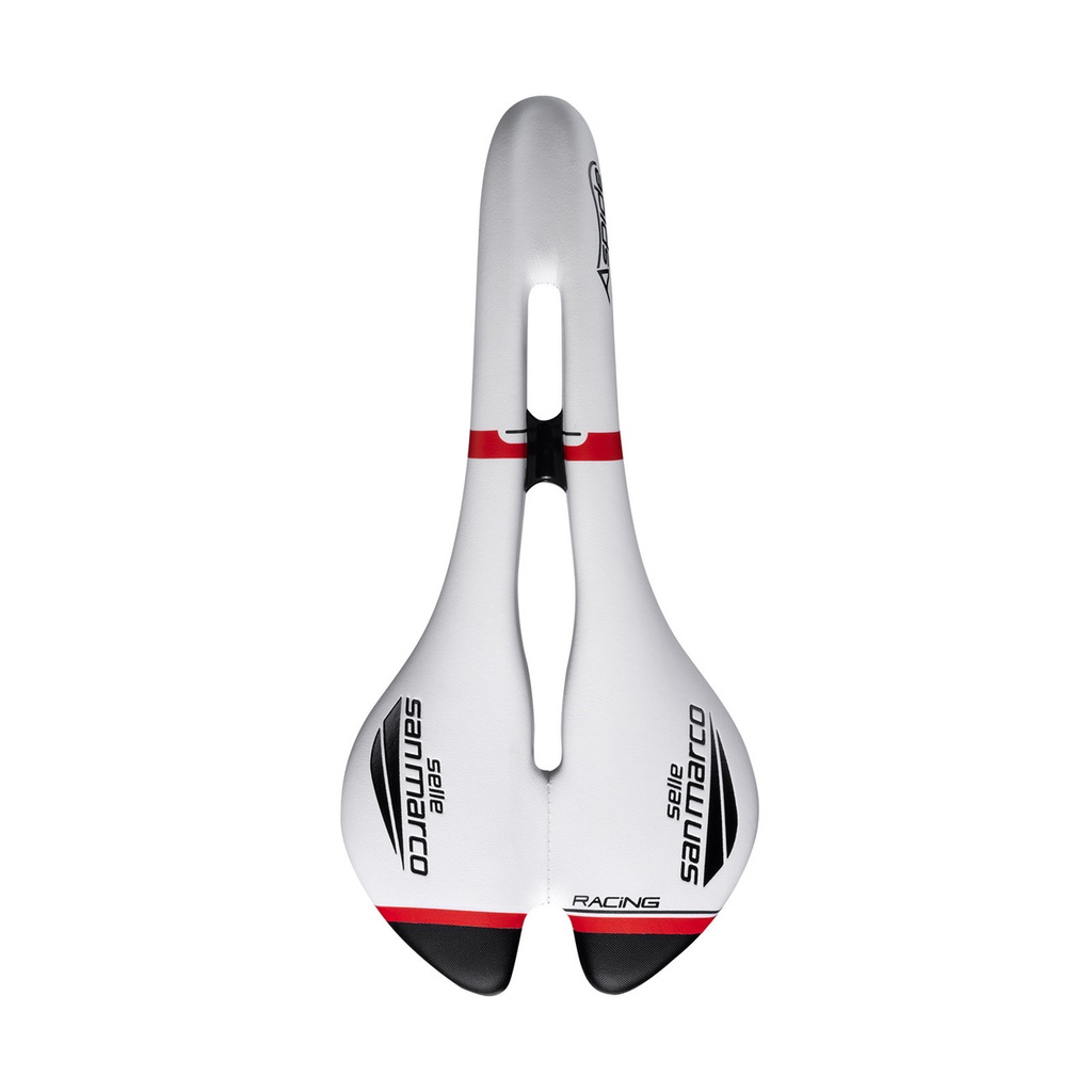 Selle San Marco Aspide Open-Fit Racing nyereg [132 mm, fehér, 277 mm]