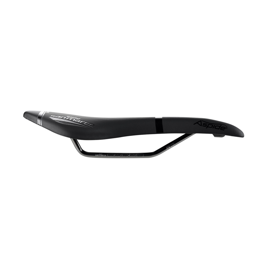 Selle San Marco Aspide Open-Fit Racing nyereg [142 mm, fekete, 277 mm]