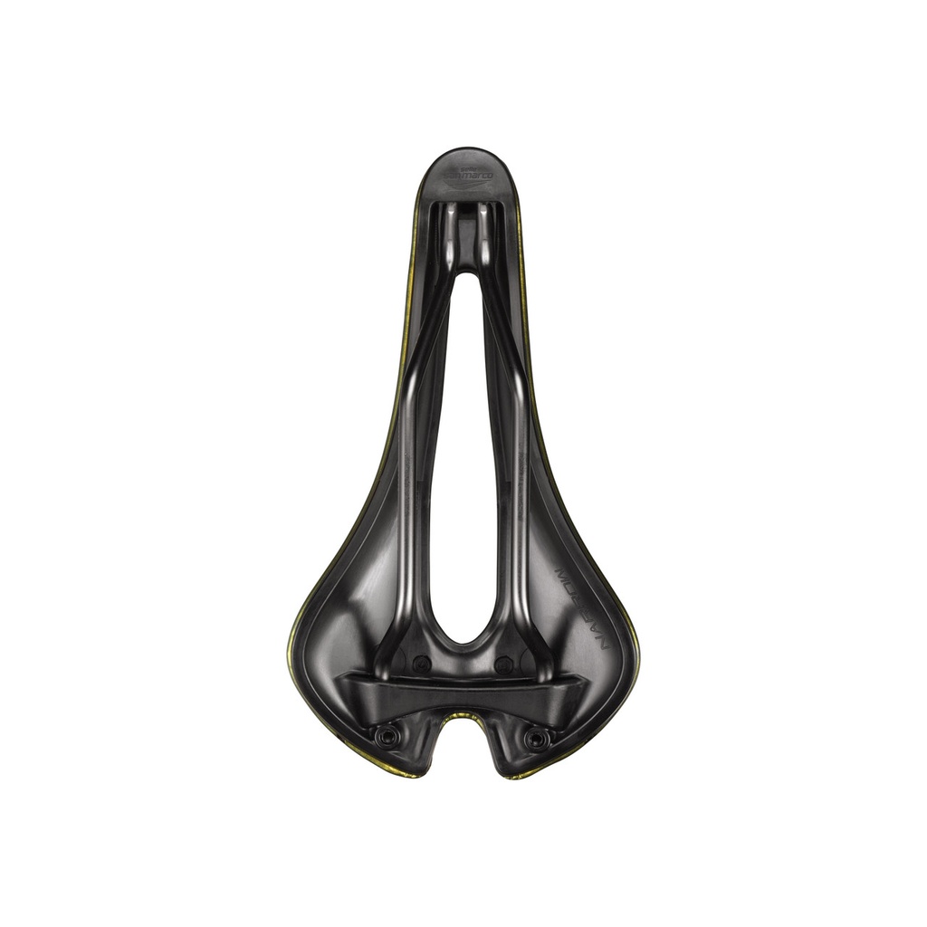 Selle San Marco Aspide Short Open-Fit Racing Narrow Iridescent Gold nyereg