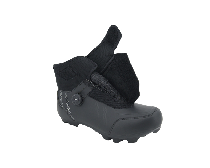 FLR Defender II Pro Dial MTB téli kerékpáros cipő [fekete, 36]