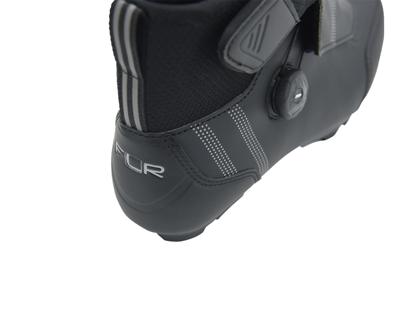 FLR Defender II Pro Dial MTB téli kerékpáros cipő [fekete, 41]