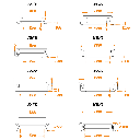 FUNN Descend ZS66/46 félintegrált kormánycsapágy