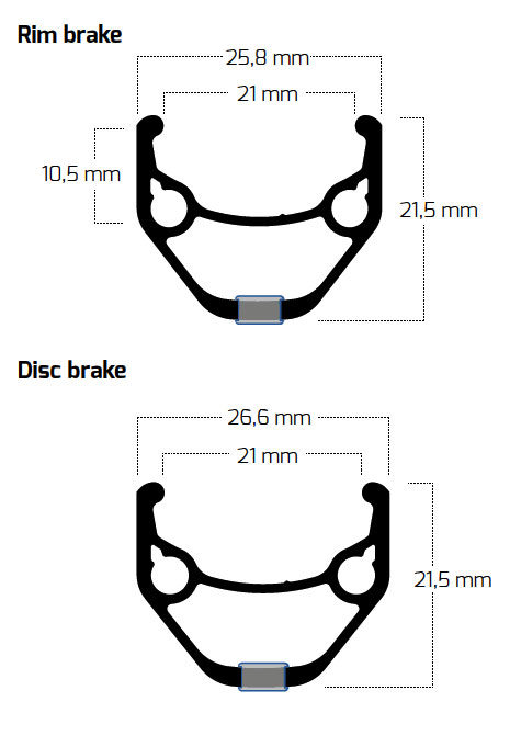 Abroncs Ryde Zac421 DISC 622