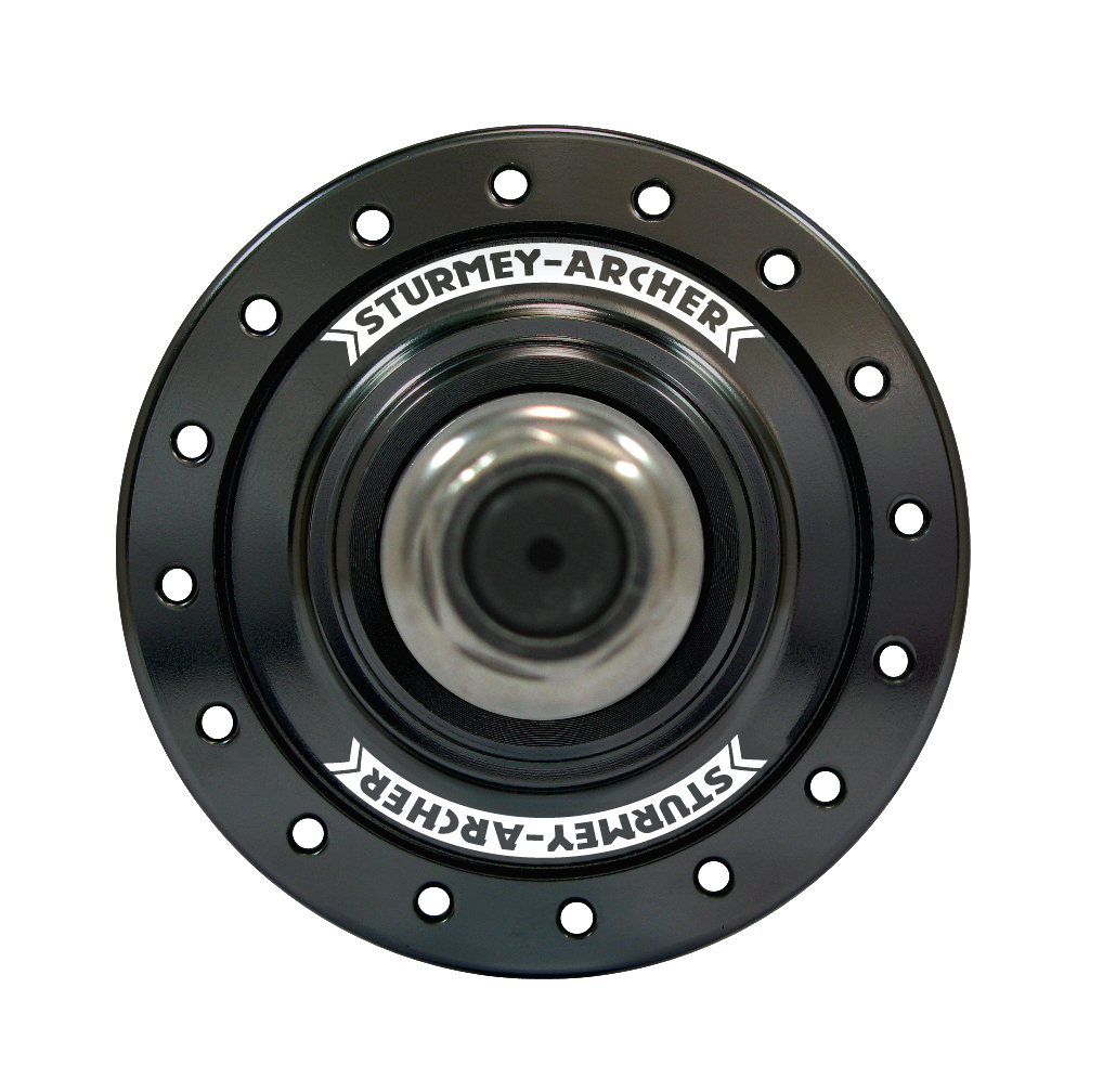 Sturmey Archer HBT pálya hátsó agy [fekete, 36]