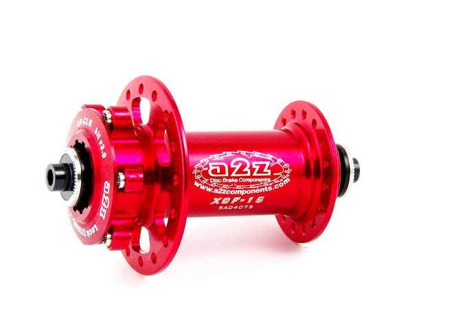 a2Z XCF-15 első agy [piros, 32]