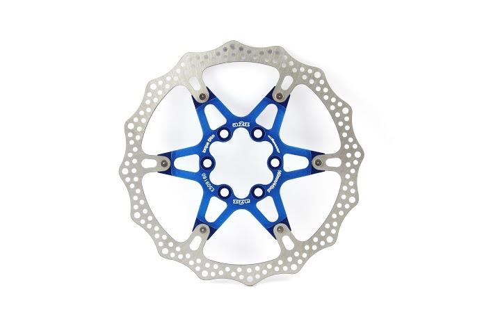 a2Z ATD 6 csavaros féktárcsa [kék, 180 mm]