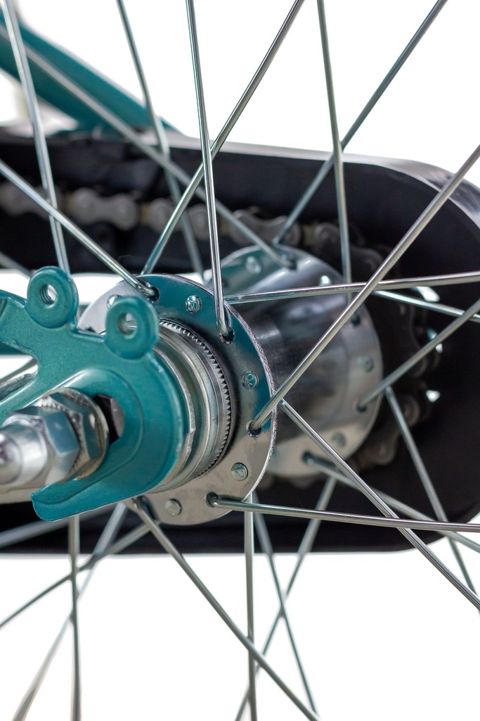 Csepel Drift Kerékpár 16" Kékeszöld