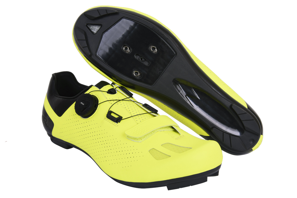 FLR F-11 országúti cipő [neon sárga, 43]