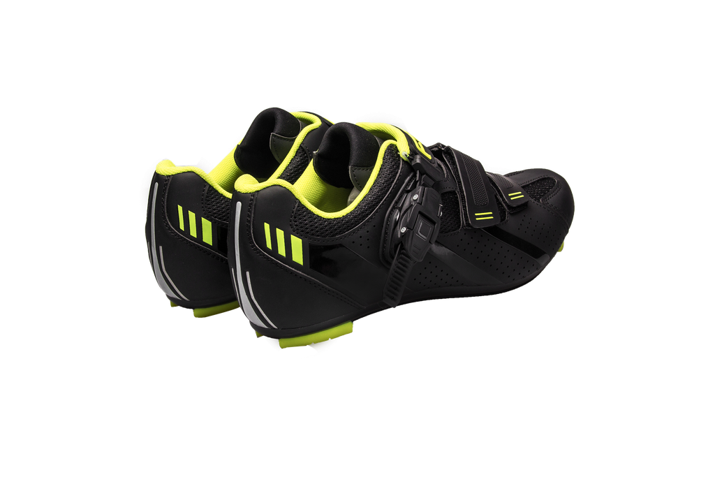 FLR F-15 III országúti cipő [fekete-neon sárga, 40]