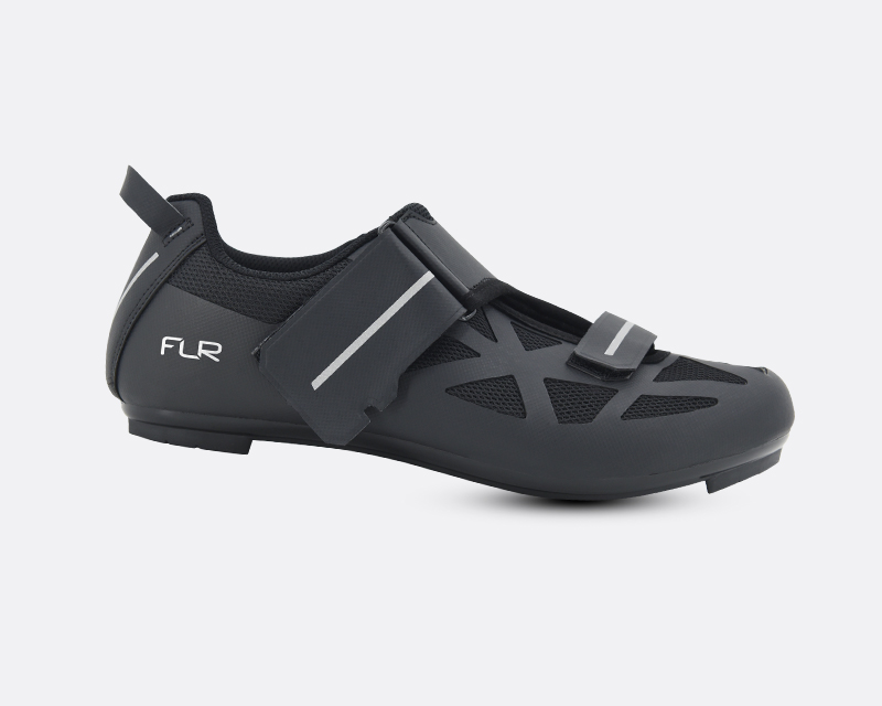 FLR FT-1 triathlon országúti cipő [fekete, 48]