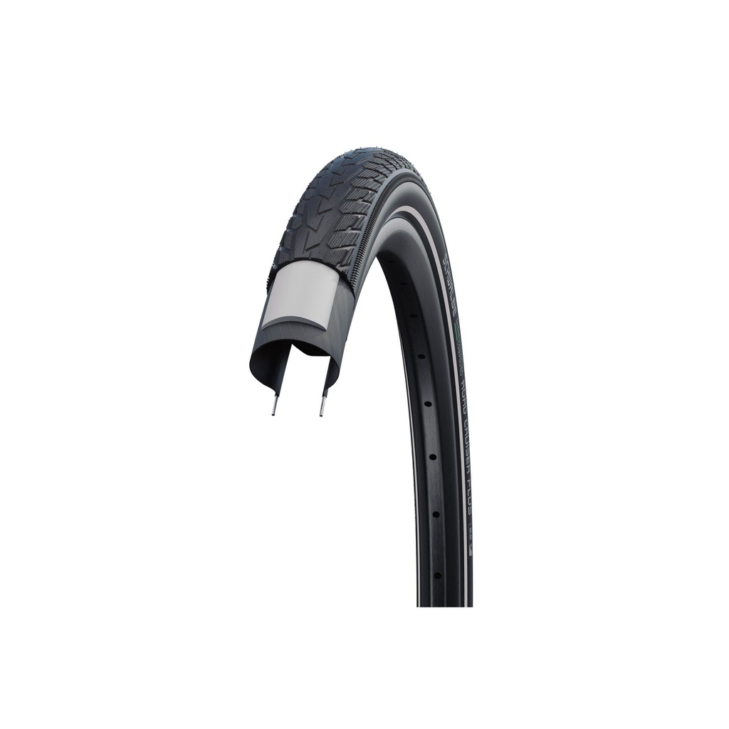 KÖP 700X45C (47-622) 28X1,75 SCHWALBE ROAD CRUISER PLUS HS484 FEKETE REFLEXCSÍKOS