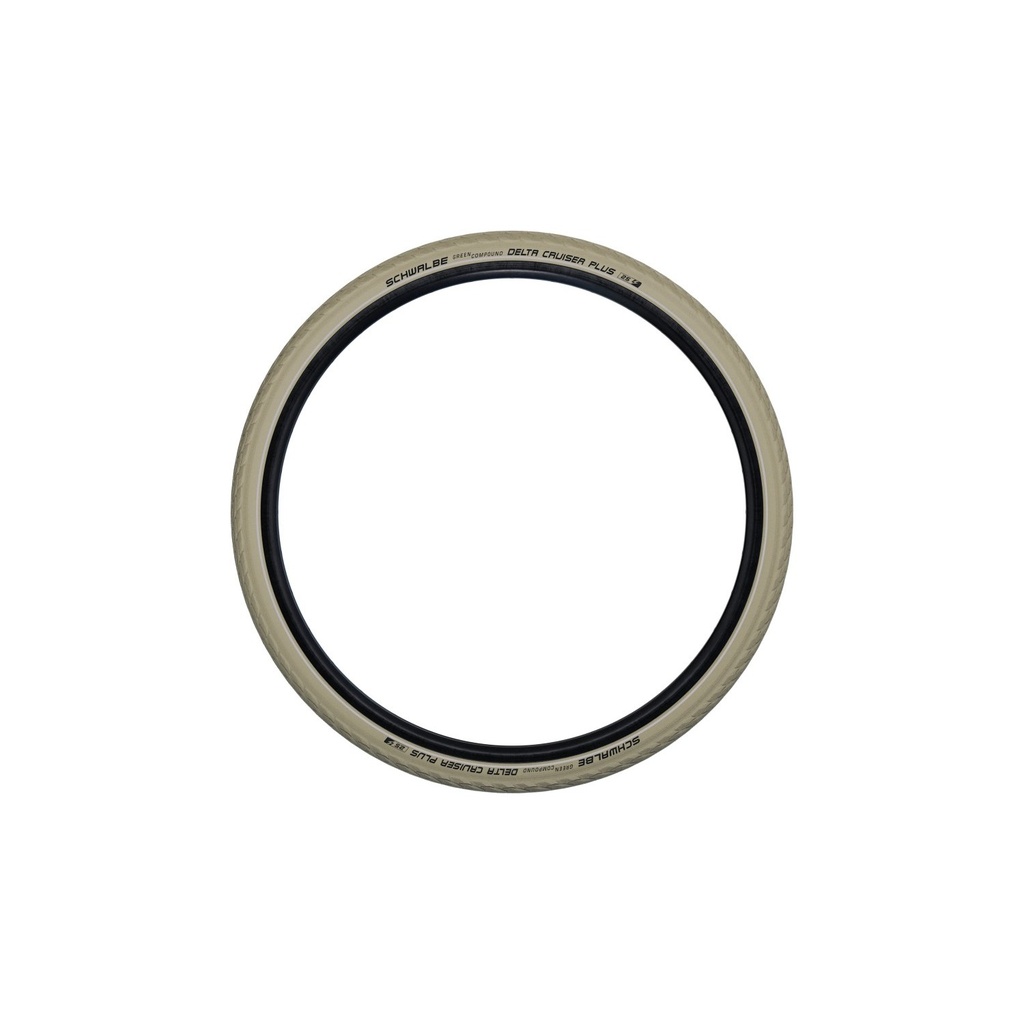 KÖP 28X1-1/2 (40-635) SCHWALBE DELTA CRUISER PLUS HS431 KRÉM REFLEXCSÍKOS
