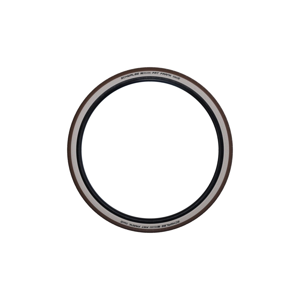 KÖP 28X2,00 (50-622) SCHWALBE FAT FRANK HS375 BARNA / FEHÉR REFLEXCSÍKOS