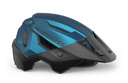 Bluegrass Rogue kerékpáros sisak [matt fekete-metál pávakék, 56-58 cm (M)]