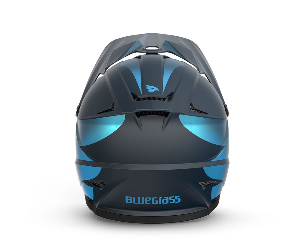 Bluegrass Intox fullface kerékpáros sisak [matt kék, 56-58 cm (M)]