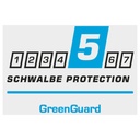 KÖP 700X38C (40-622) 28X1,50 SCHWALBE MARATHON HS620 FEKETE REFLEXCSÍKOS