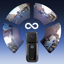 Ravemen NT301 kamerás akkumulátoros hátsó lámpa