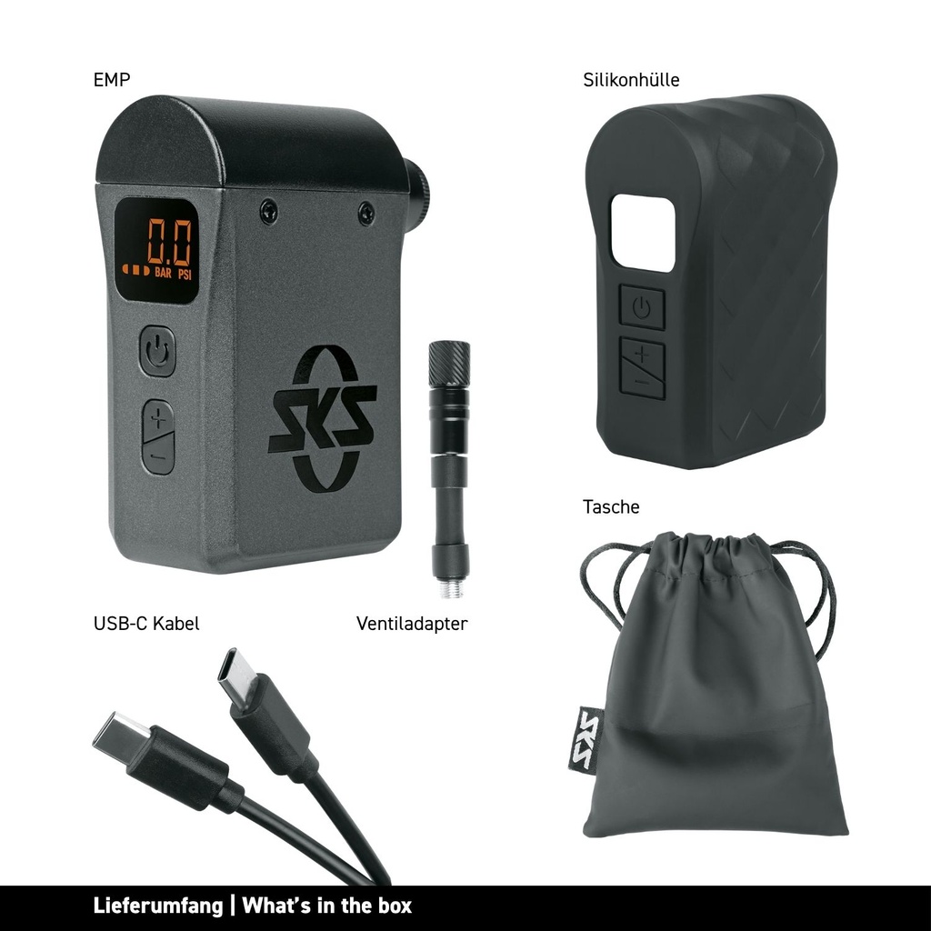 SKS-Germany EMP elektromos minipumpa [fekete]