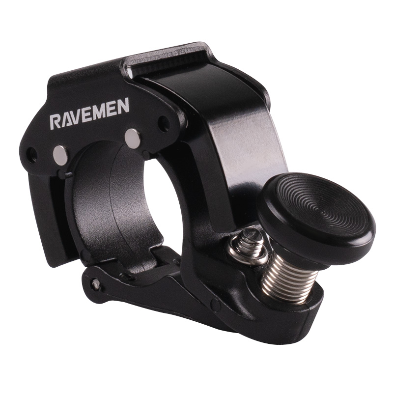 Ravemen Q4 csengő [fekete]