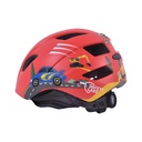 Safety Labs Dino Light gyermek kerékpáros sisak [piros, 48-53 cm (S)]