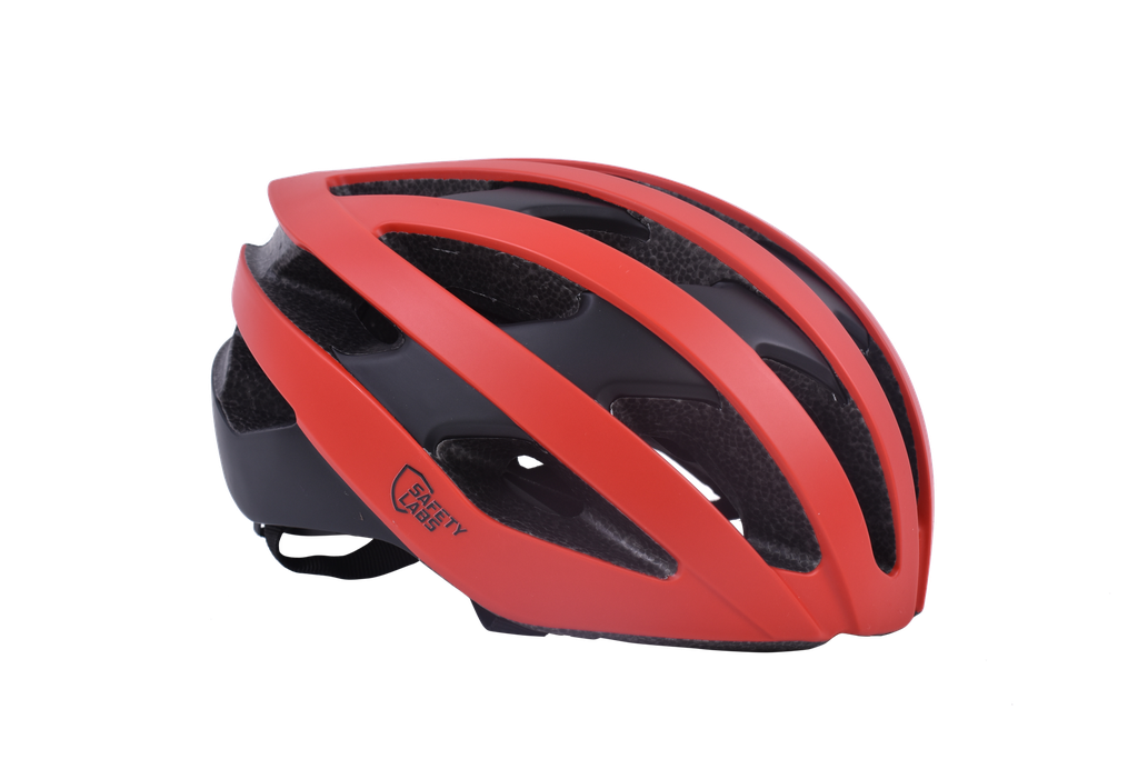 Safety Labs Eros kerékpáros sisak [matt piros, 58-61 cm (L)]