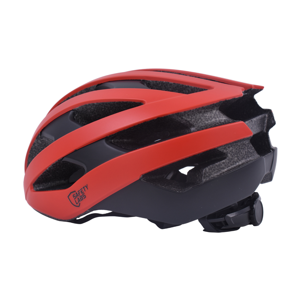 Safety Labs Eros kerékpáros sisak [matt piros, 58-61 cm (L)]