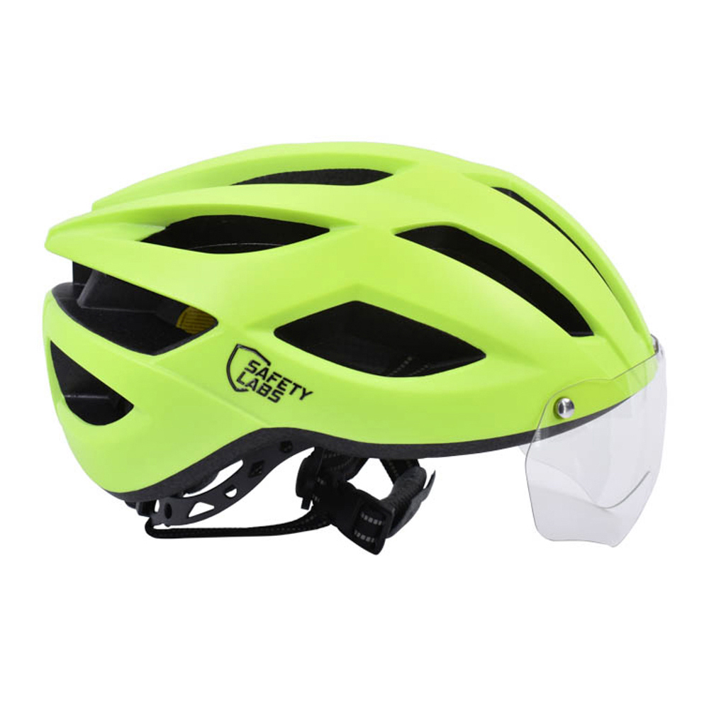 Safety Labs Expedo kerékpáros sisak [matt neon sárga, 54-57 cm (M)]