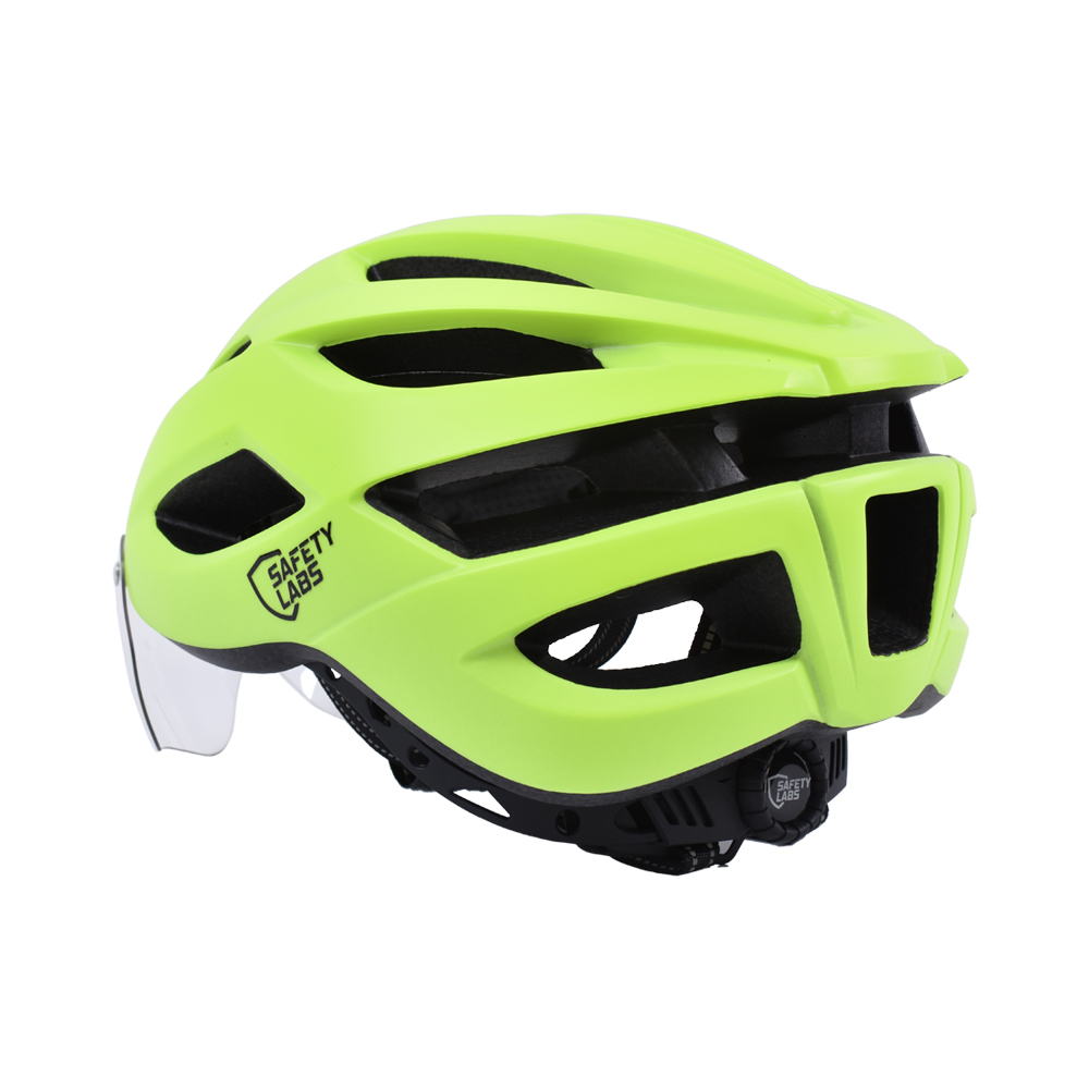 Safety Labs Expedo kerékpáros sisak [matt neon sárga, 57-61 cm (L)]