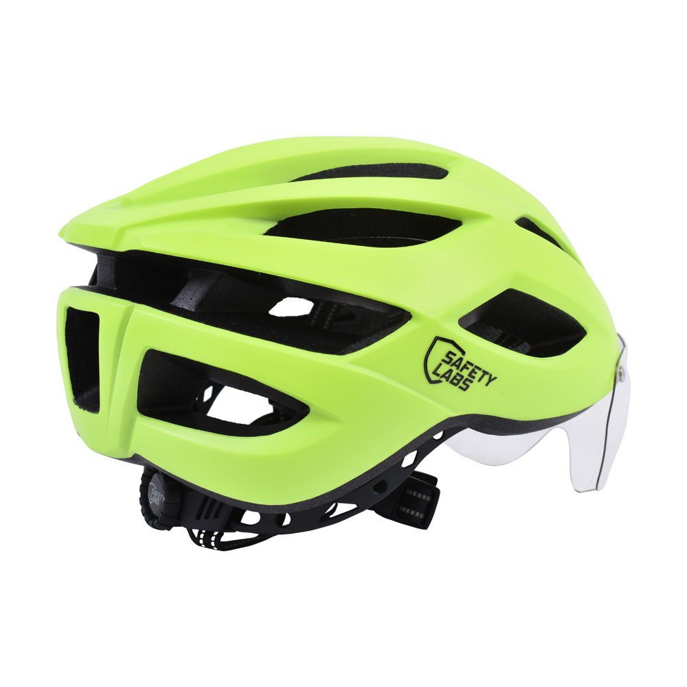 Safety Labs Expedo kerékpáros sisak [matt neon sárga, 57-61 cm (L)]