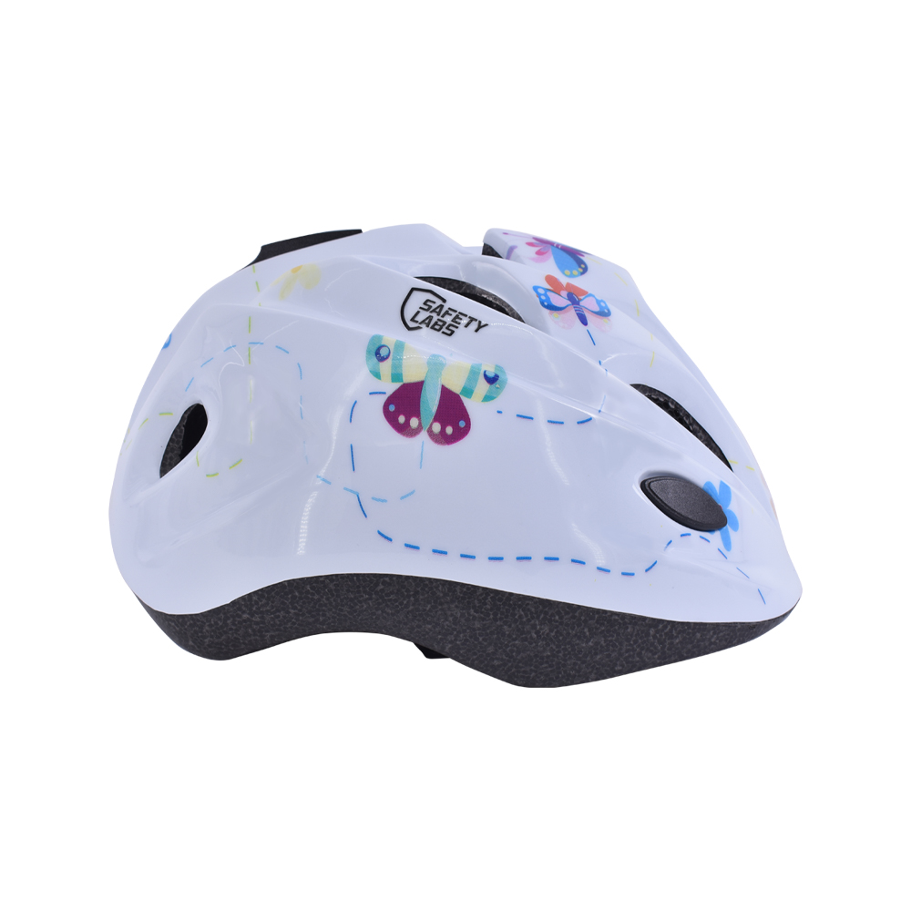 Safety Labs Jasmine gyermek kerékpáros sisak [fehér, 48-56 cm (S)]