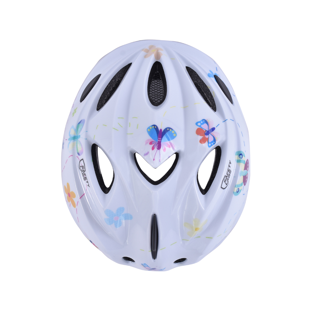 Safety Labs Jasmine gyermek kerékpáros sisak [fehér, 48-56 cm (S)]