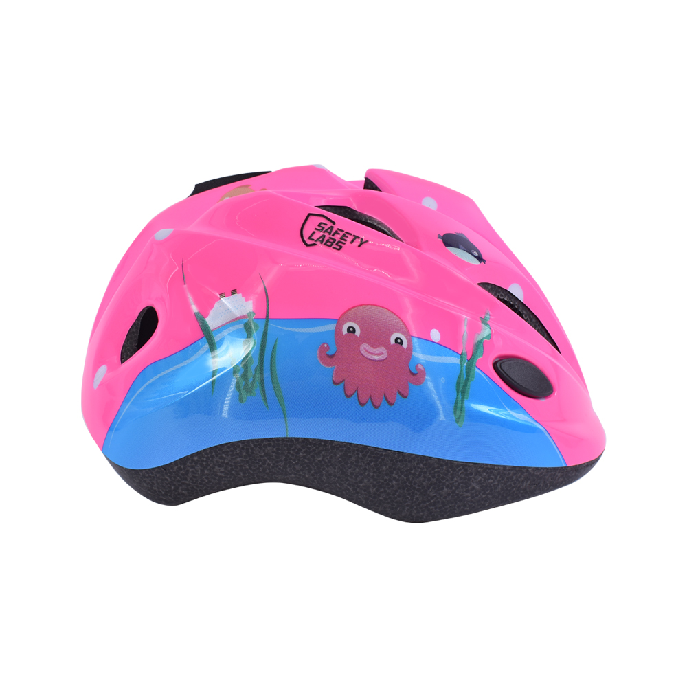Safety Labs Jasmine gyermek kerékpáros sisak [pink, 48-56 cm (S)]
