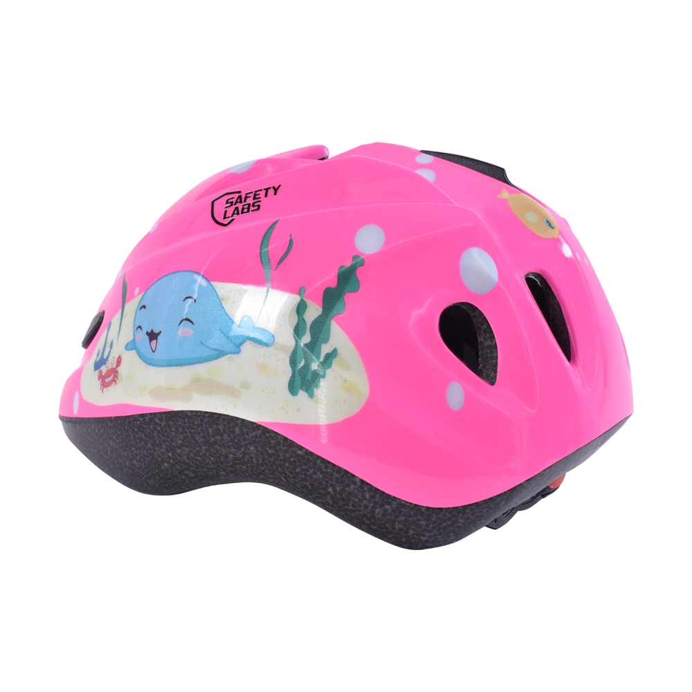 Safety Labs Jasmine gyermek kerékpáros sisak [pink, 48-56 cm (S)]