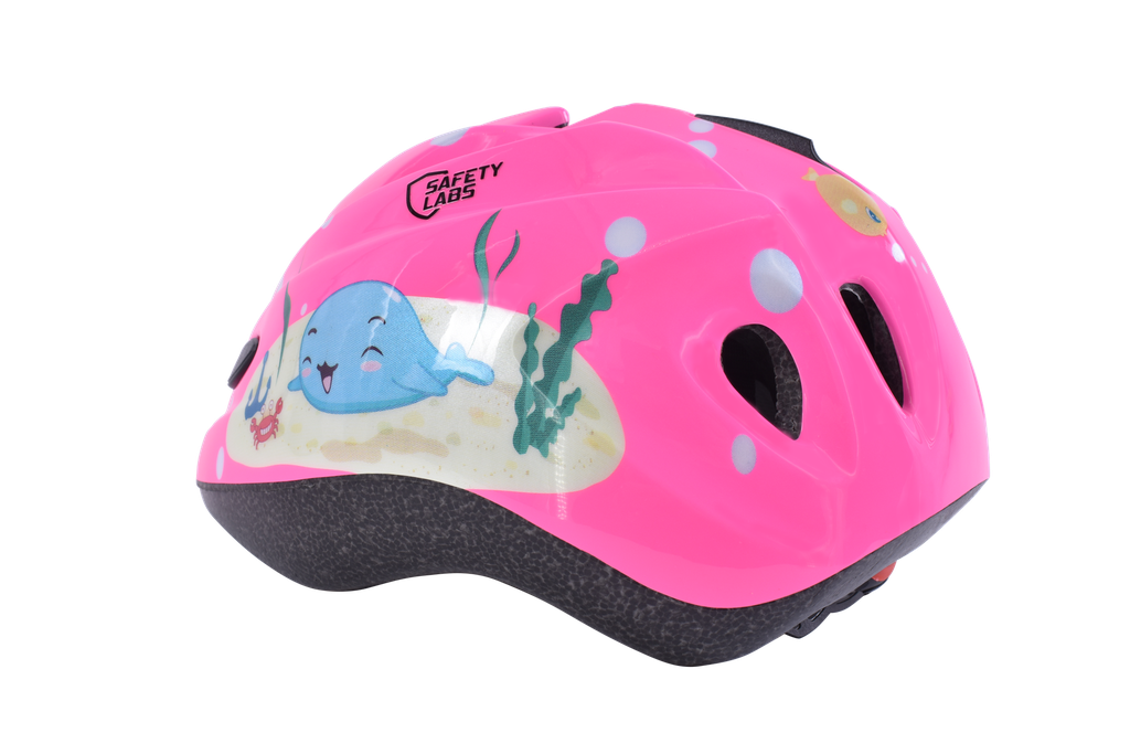 Safety Labs Jasmine Light gyermek kerékpáros sisak [pink, 48-56 cm (S)]