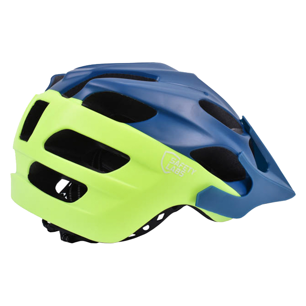 Safety Labs Vox kerékpáros sisak [matt kék-neon sárga, 54-58 cm (M)]