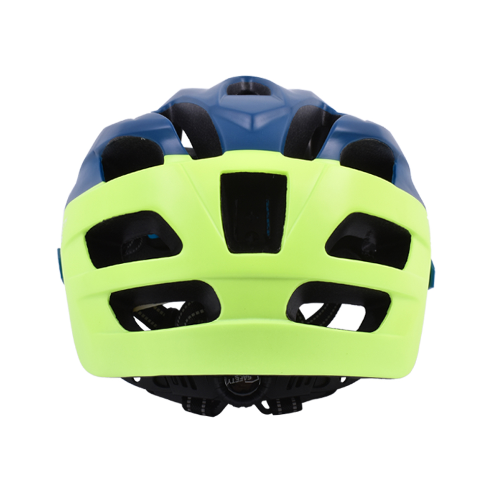 Safety Labs Vox kerékpáros sisak [matt kék-neon sárga, 54-58 cm (M)]