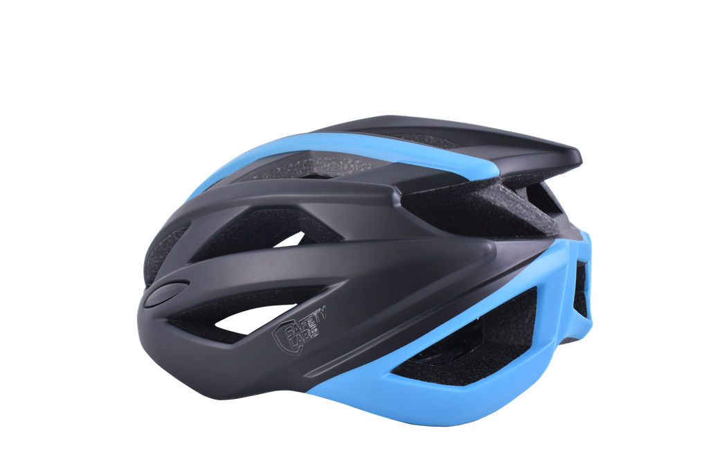 Safety Labs Xeno kerékpáros sisak [matt fekete-kék, 55-58 cm (M)]