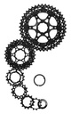 Sunrace CSMS3 (11-40) 10 sebességes fogaskeréksor [fekete, 11-40]