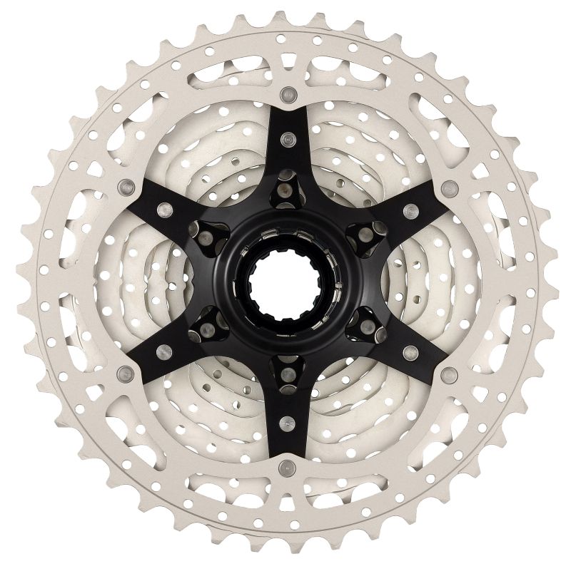 Sunrace CSMS3 10 sebességes fogaskeréksor [ezüst-fekete, 11-46]