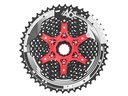Sunrace CSMX8 11AZ 11 sebességes fogaskeréksor [fekete-piros, 11-46]