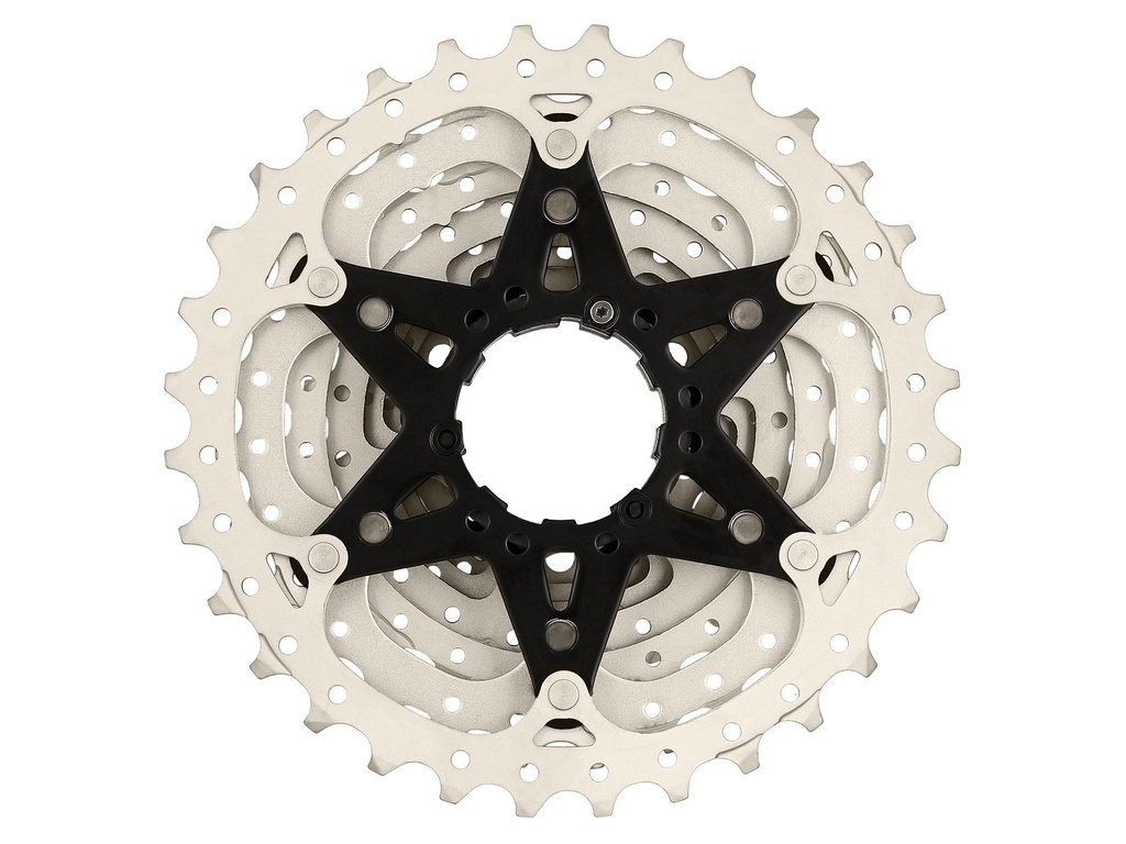 Sunrace CSRS1 10 sebességes fogaskeréksor [ezüst-fekete, 11-28]