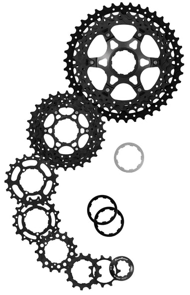 Sunrace CSRX8 11 sebességes fogaskeréksor [ezüst, 11-42]