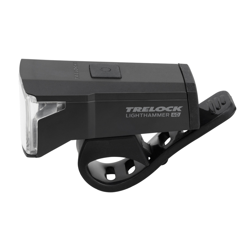 Trelock LS 440 LIGHTHAMMER 40 + LS 740 akkumulátoros első+hátsó lámpa szett