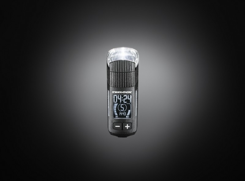 Trelock LS760 I-GO Vision + LS740 Vector Signal akkumulátoros első+hátsó lámpa