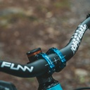 FUNN Upturn 31,8 High Riser hajlított MTB kormány [narancs, 75 mm]