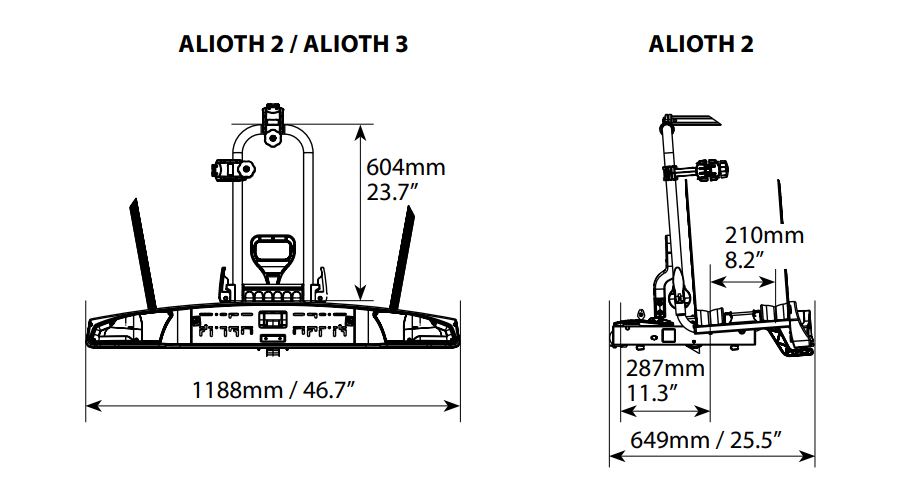 Menabo Alioth 2 kerékpárszállító vonóhorogra
